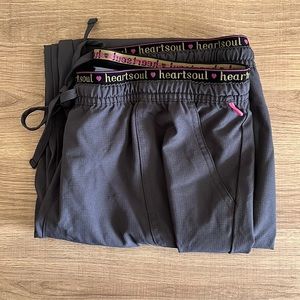 Heartsoul Women's Gray Scrub Pants